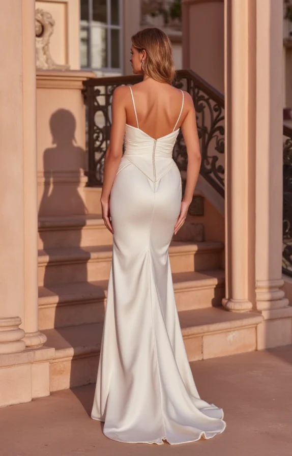 Lightweight A-Line Bridal Gown for Brides Who Want Effortless Beauty - Image 3