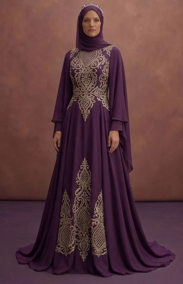 Loose Fit Muslim Prom Dresses – Comfortable & Stylish - Image 2