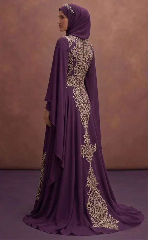 Loose Fit Muslim Prom Dresses – Comfortable & Stylish - Image 3