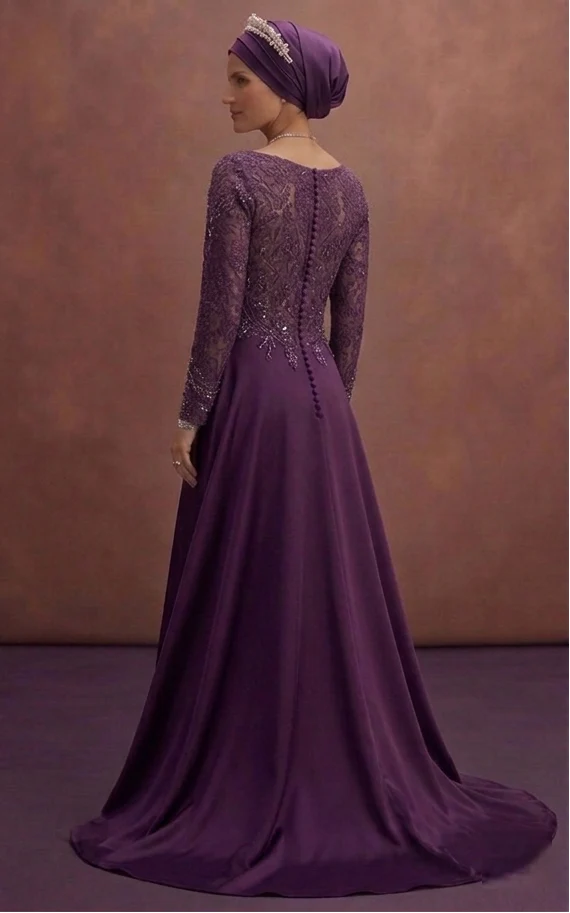 Luxury Muslim Prom Dresses for a Sophisticated Night - Image 3