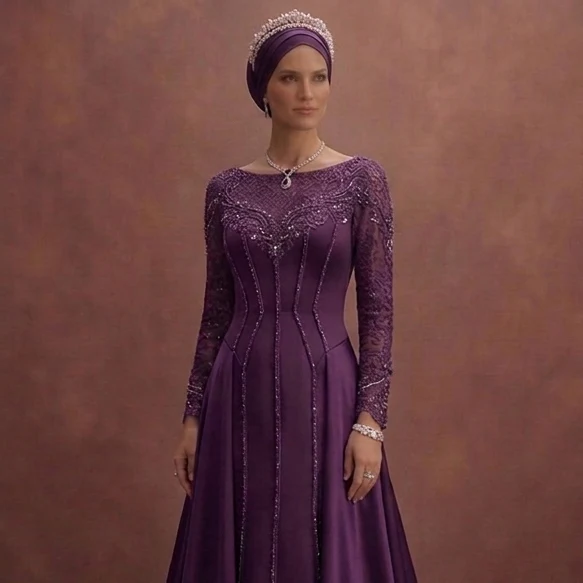 Luxury Muslim Prom Dresses for a Sophisticated Night - Image 4