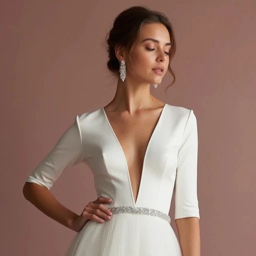 Luxury White Princess Wedding Gown for Brides Who Love Royal Elegance - Image 4