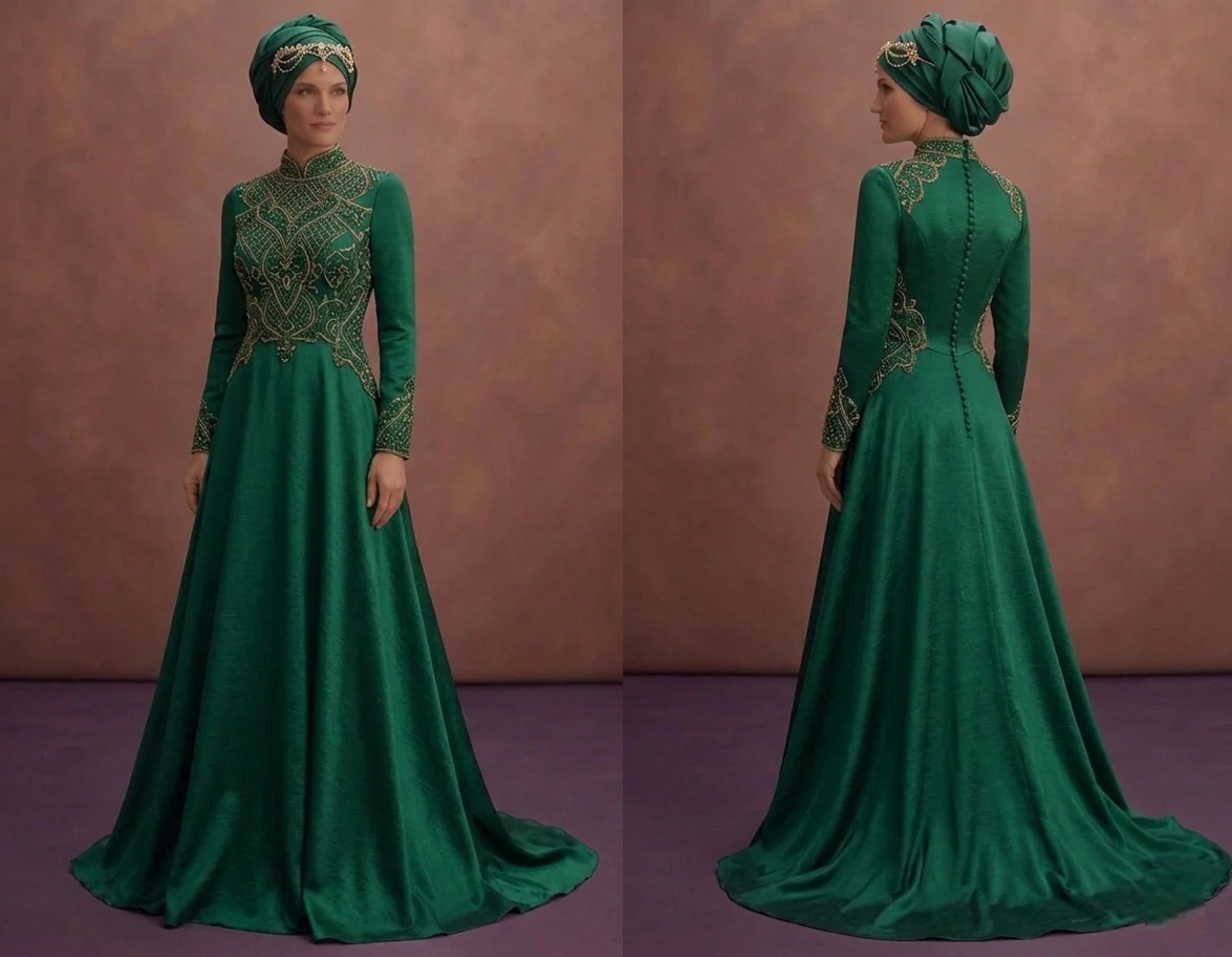 Maxi Muslim Prom Dresses – Full Length & Modest Elegance