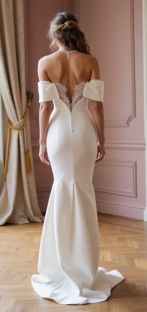 Mermaid Bridal Dress for Petite Brides Looking for a Long and Sleek Look - Image 3