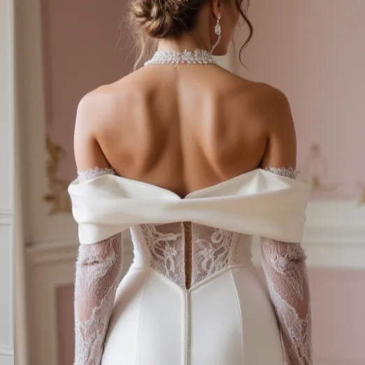 Mermaid Bridal Dress with a Classic Fit for Elegant and Timeless Weddings - Image 5