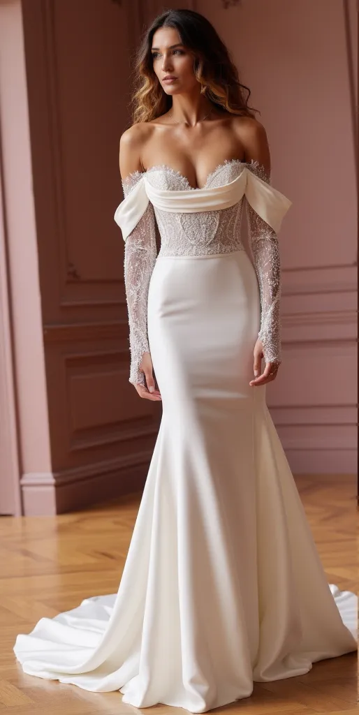 Mermaid Bridal Dress with a Glamorous Look for a Fairy Tale Wedding - Image 2
