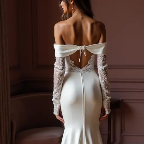 Mermaid Bridal Gown for Brides Looking for a Sexy Yet Elegant Look - Image 5
