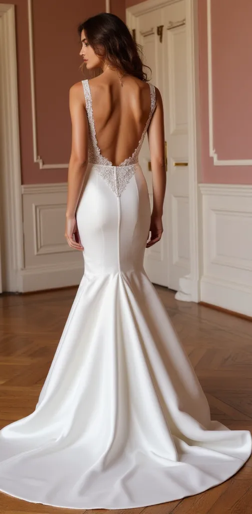 Mermaid Bridal Gown with a Luxe Touch for Sophisticated Brides - Image 3