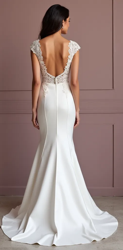 Mermaid Wedding Dress for a Timeless and Elegant Bridal Look - Image 3