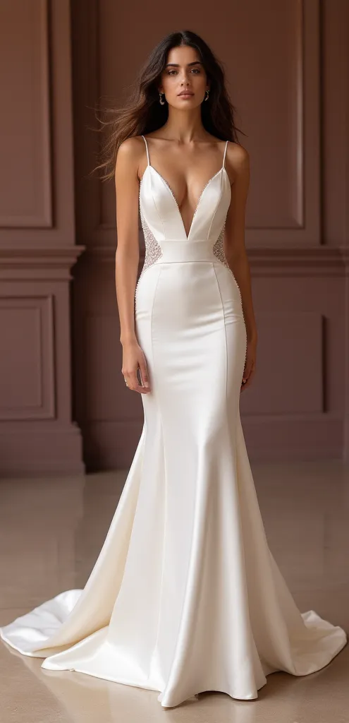 Mermaid Wedding Dress for Beach, Garden, and Destination Weddings - Image 2