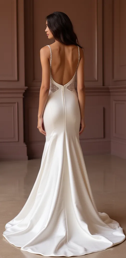 Mermaid Wedding Dress for Beach, Garden, and Destination Weddings - Image 3