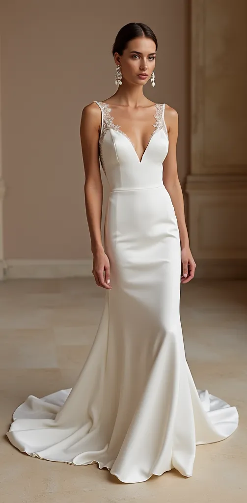 Mermaid Wedding Dress for Brides Who Love a Romantic and Sleek Design - Image 2