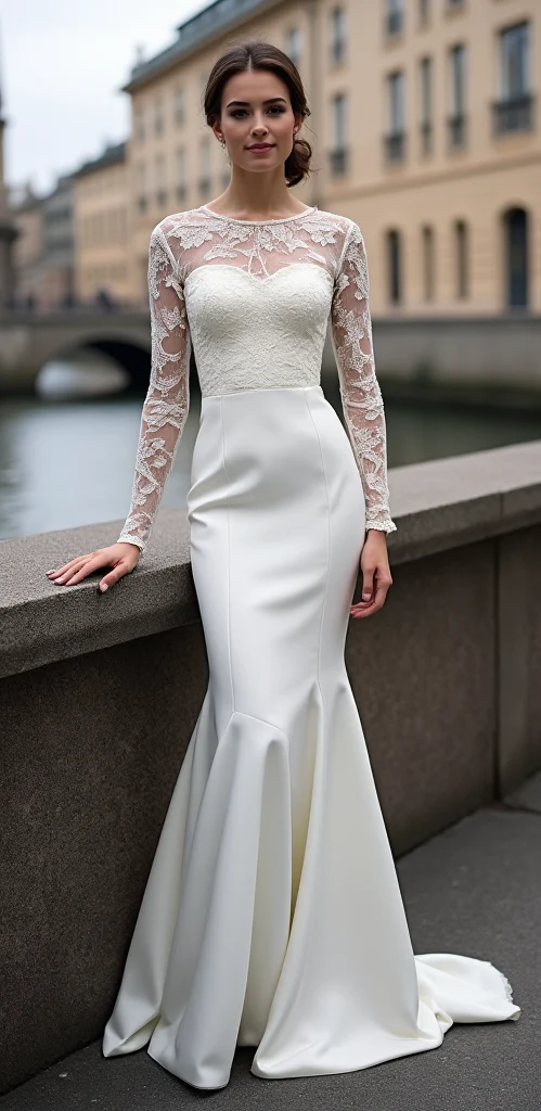 Mermaid Wedding Dress for Brides Who Want a Sexy and Sleek Fit - Image 2