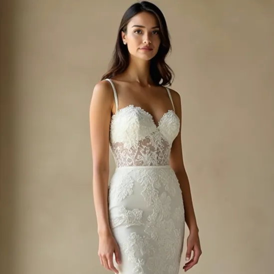 Mermaid Wedding Dress for Brides Who Want a Timeless and Elegant Fit - Image 4