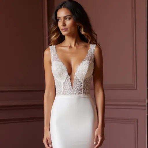 Mermaid Wedding Dress for Glam Brides Who Love a Stunning Silhouette - Image 4