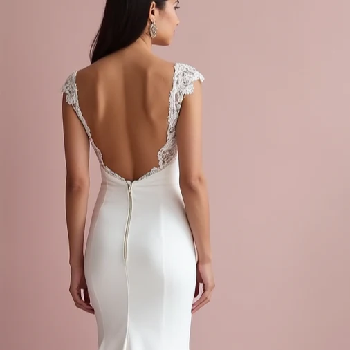 Mermaid Wedding Dress for Petite Brides Wanting a Long and Sleek Style - Image 5