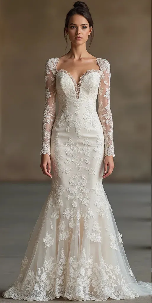 Mermaid Wedding Dress for Romantic Brides Who Love Fairytale Designs - Image 2