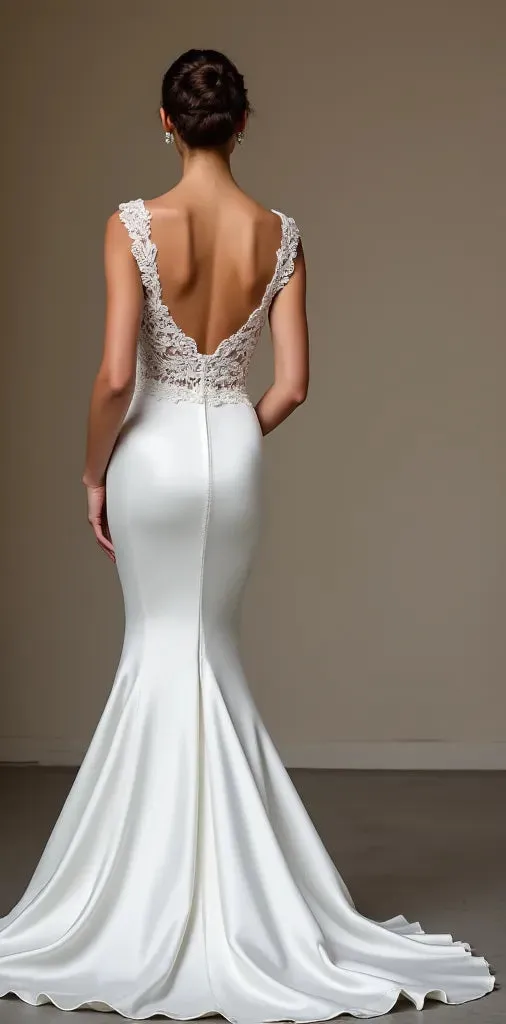 Mermaid Wedding Dress for Trendy Brides Who Love a Unique Style - Image 3