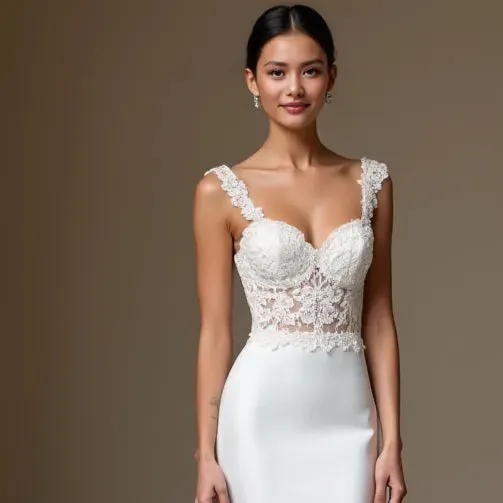 Mermaid Wedding Dress for Trendy Brides Who Love a Unique Style - Image 4