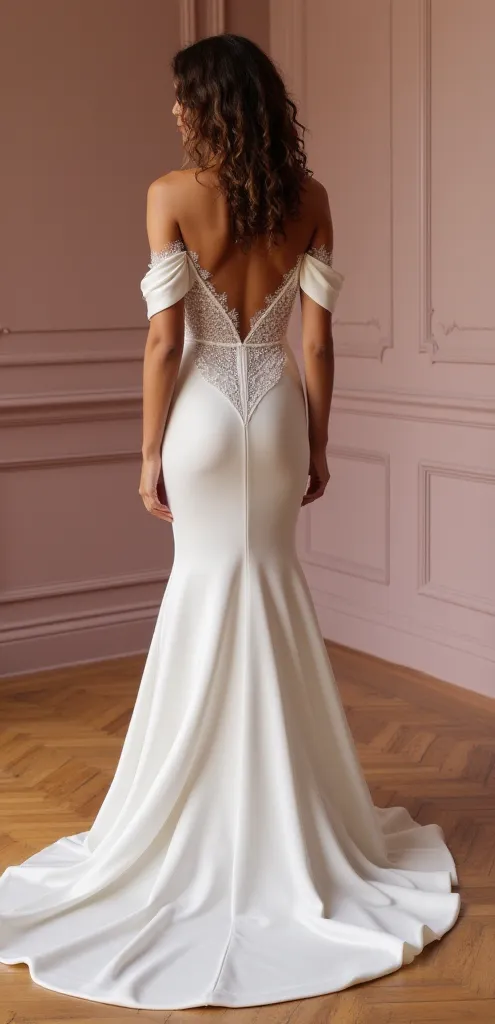 Mermaid Wedding Dress with a Dramatic Flair for Statement Brides - Image 3