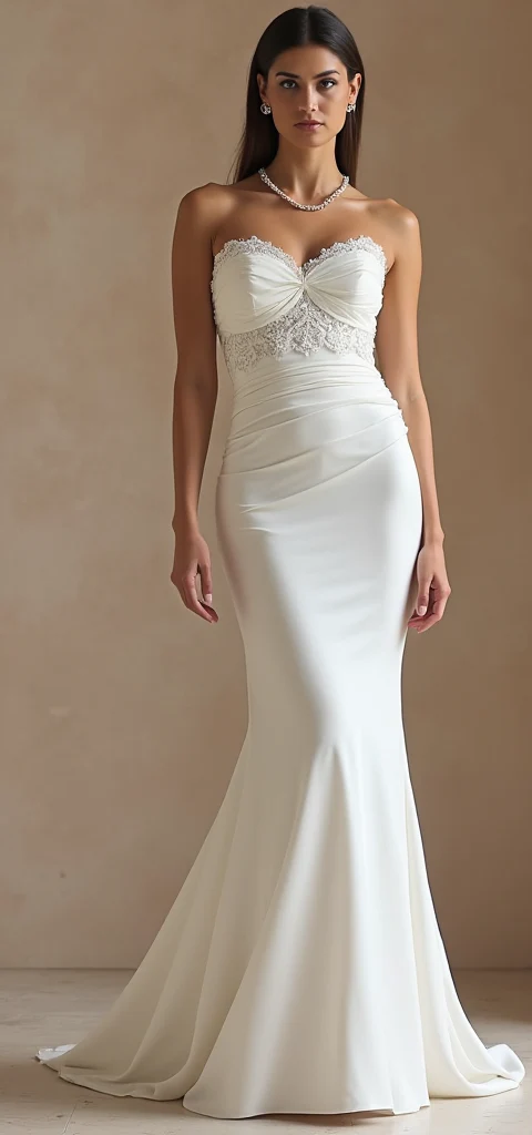 Mermaid Wedding Dress with a Figure-Hugging Silhouette for Sexy Brides - Image 2
