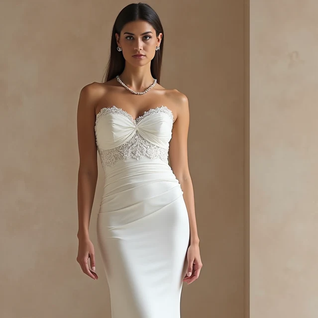 Mermaid Wedding Dress with a Figure-Hugging Silhouette for Sexy Brides - Image 4