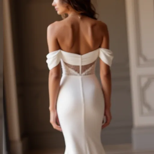 Mermaid Wedding Dress with a Modern Fit for Chic and Trendy Brides - Image 5