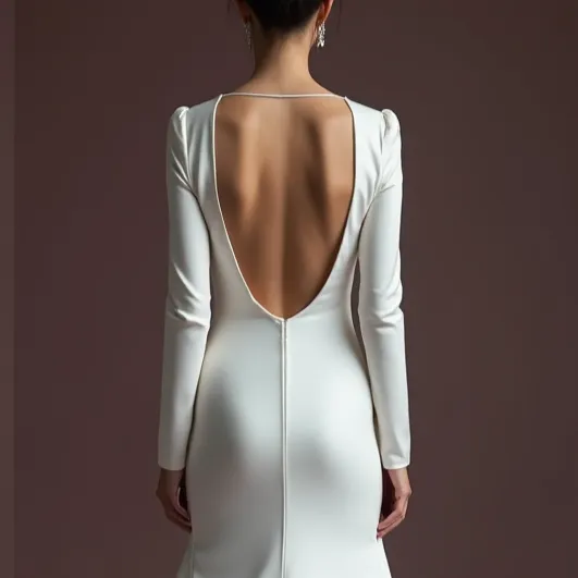 Mermaid Wedding Gown for Glamorous Brides Who Want a Red Carpet Look - Image 5