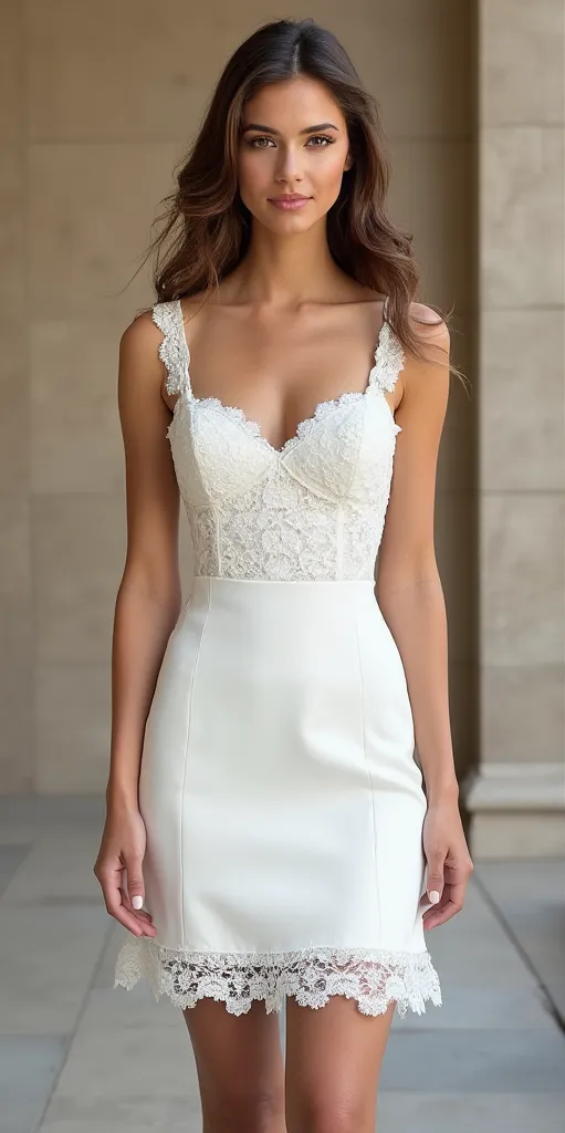 Mini Short Wedding Dress with a Romantic Silhouette for Modern Brides - Image 2