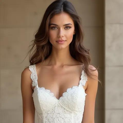 Mini Short Wedding Dress with a Romantic Silhouette for Modern Brides - Image 4
