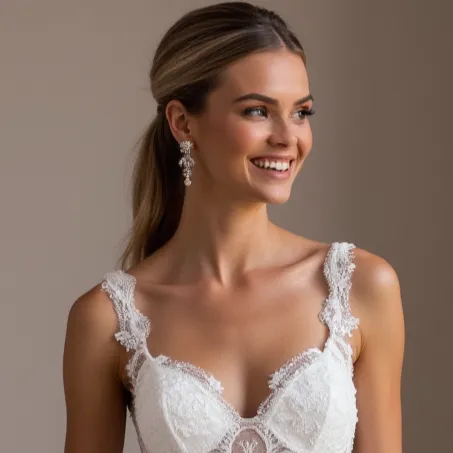 Mini Wedding Dress for Garden Weddings, Stylish and Chic - Image 4