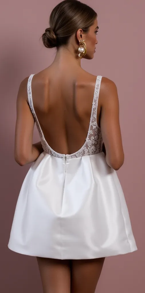 Mini Wedding Dress for Petite Brides Who Want a Timeless Look - Image 3