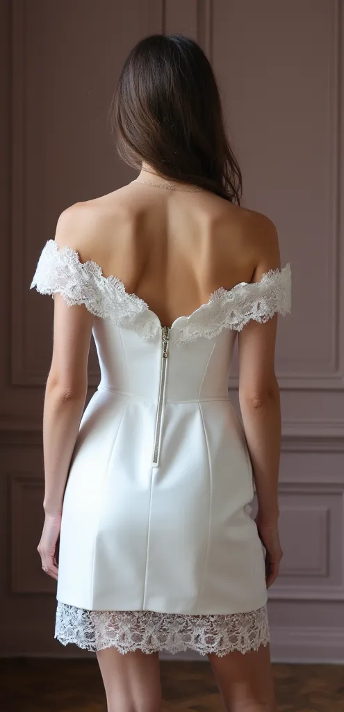 Mini Wedding Dress for Trendy Brides Wanting Something Unique - Image 3