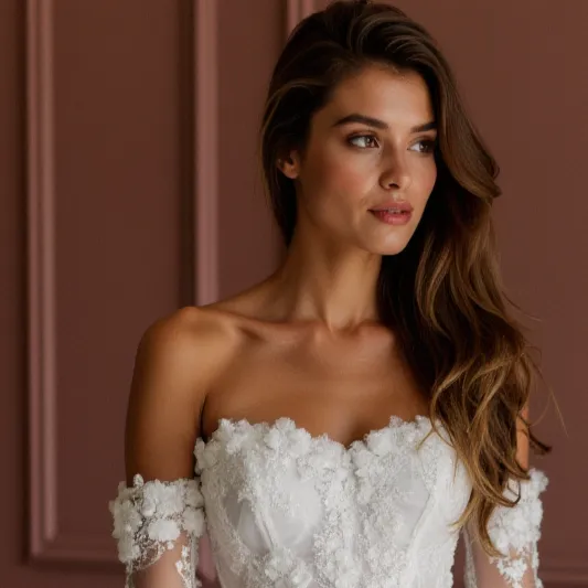 Mini Wedding Gown for a Sophisticated and Contemporary Bridal Look - Image 4