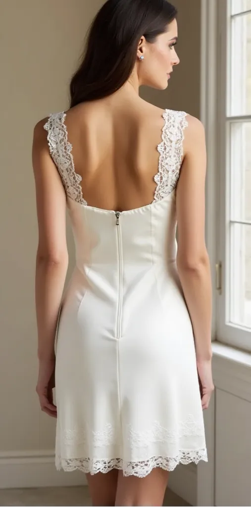 Mini Wedding Gown for Minimalist Brides Wanting a Simple Design - Image 3