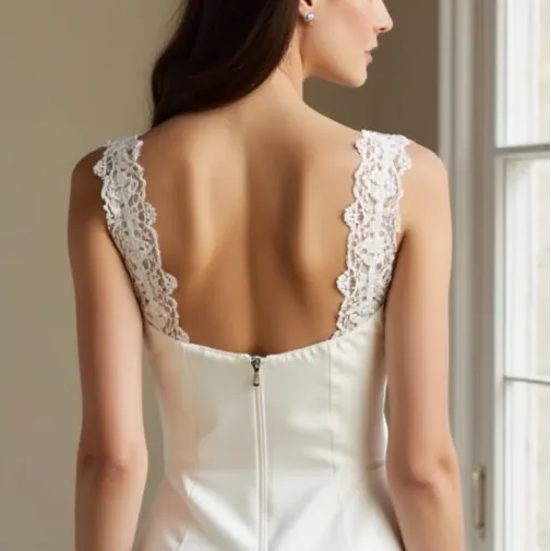 Mini Wedding Gown for Minimalist Brides Wanting a Simple Design - Image 5