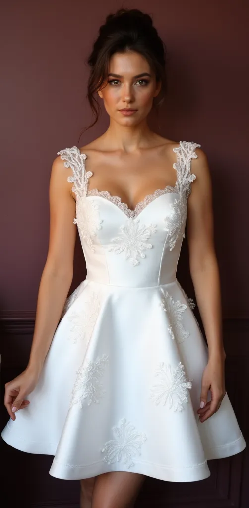 Mini Wedding Gown for Trendy Brides Looking for Something Unique - Image 2