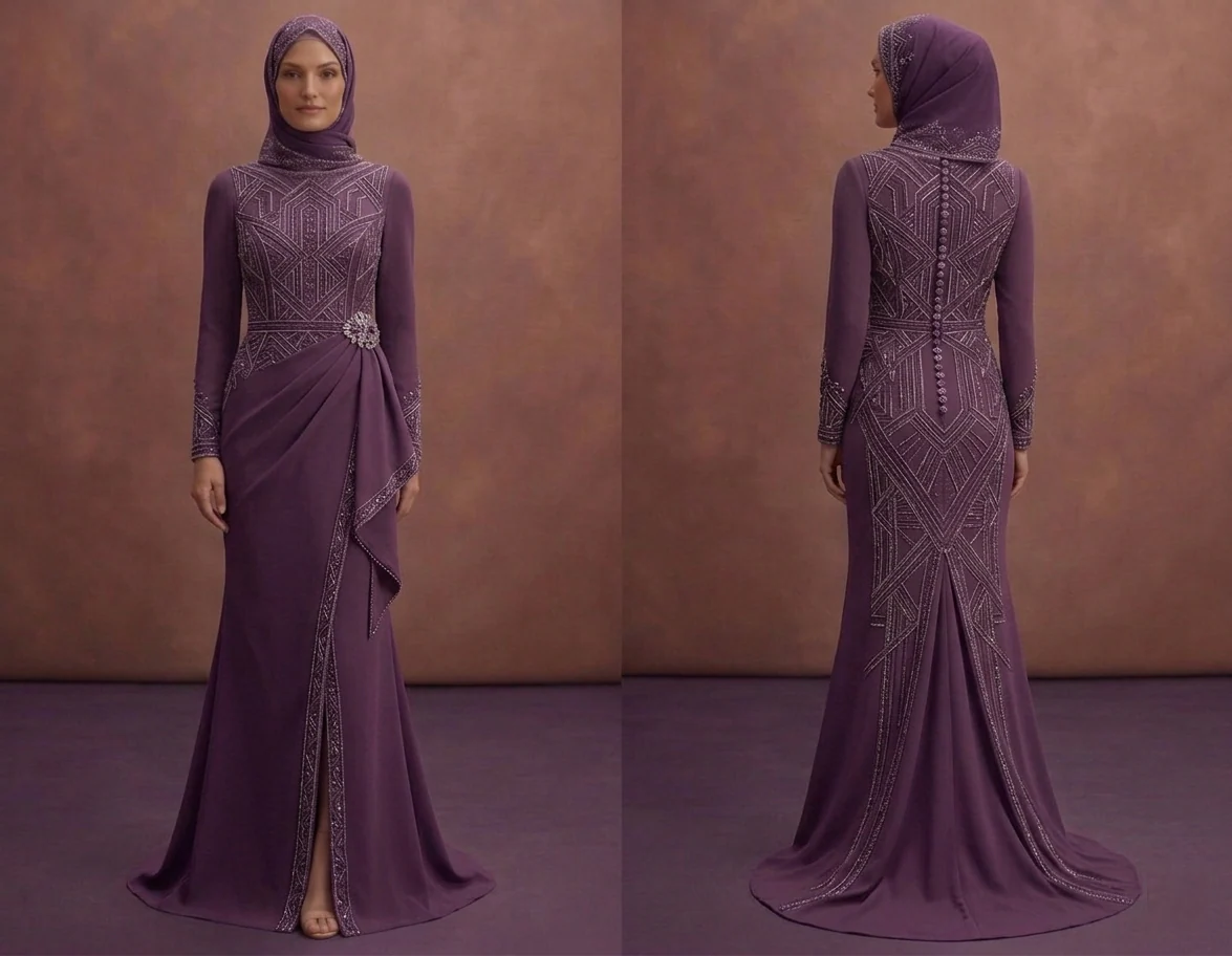 Minimalist Muslim Prom Dresses – Clean & Chic Designs