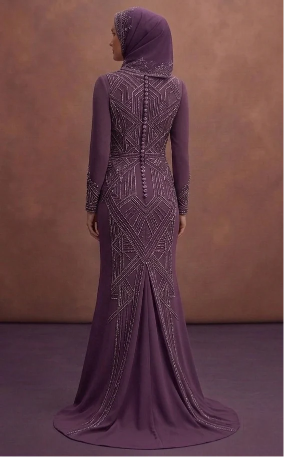 Minimalist Muslim Prom Dresses – Clean & Chic Designs - Image 3