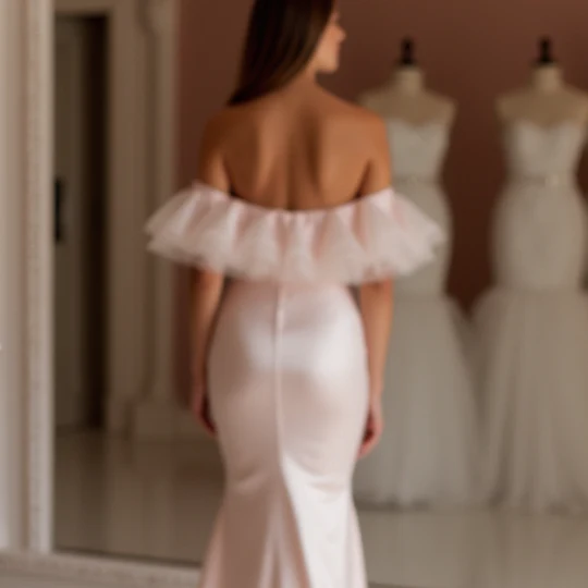Modern Pink Evening Dress & Prom Dress with One-Sleeve Design for a Unique Look - Image 5