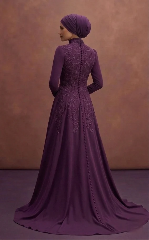 Muslim Prom Dresses with Hijab-Friendly Designs - Image 3