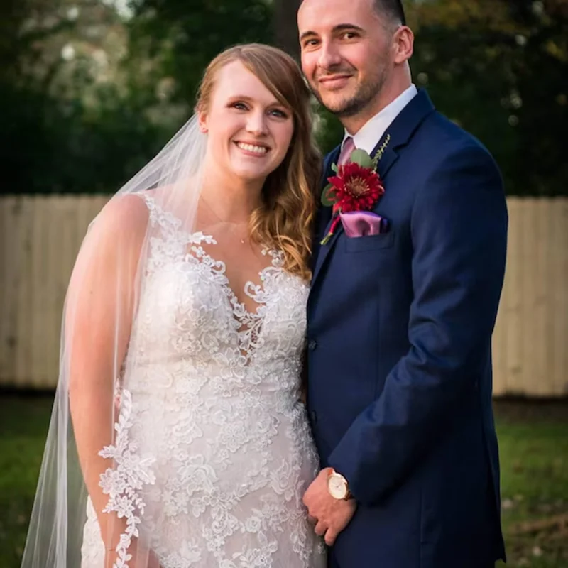 One Layer Wedding Veil - New Style Lace Appliques Elbow Fingertip Floor Chapel Cathedral Length Bridal Veil