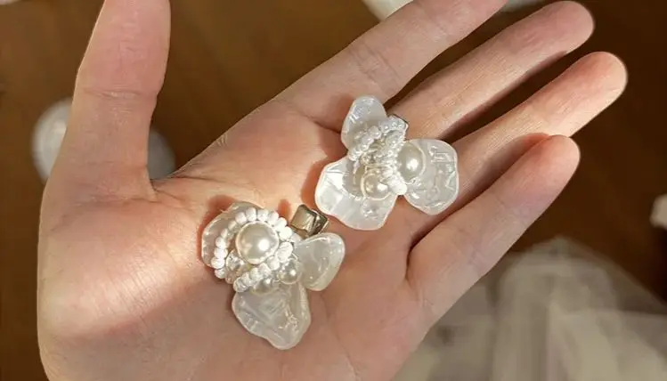 Pearls Hair Pin Clip Crystal Head Piece For Bride Bridesmaids Women Rhinestones Hairpin Bridal Jewelry Wedding Accessories - Image 6