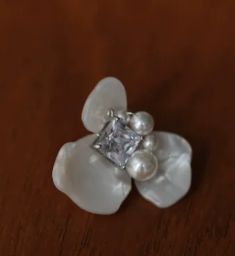 Pearls Hair Pin Clip Crystal Head Piece For Bride Bridesmaids Women Rhinestones Hairpin Bridal Jewelry Wedding Accessories - Image 8