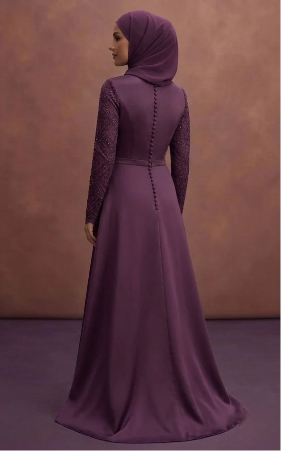 Petite Muslim Prom Dresses – Tailored Modest Fits - Image 3