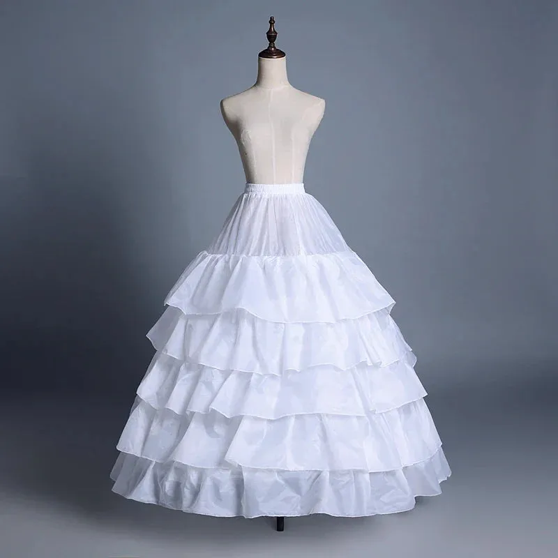 Petticoat Crinoline Slips Hoop Skirt Vintage Underskirt for Gown Dress Many Styles for Bridal Wedding - Image 4