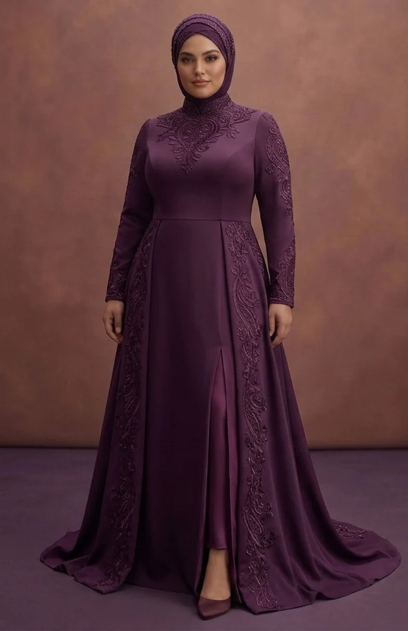 Plus Size Muslim Prom Dresses – Inclusive & Modest Designs - Image 2