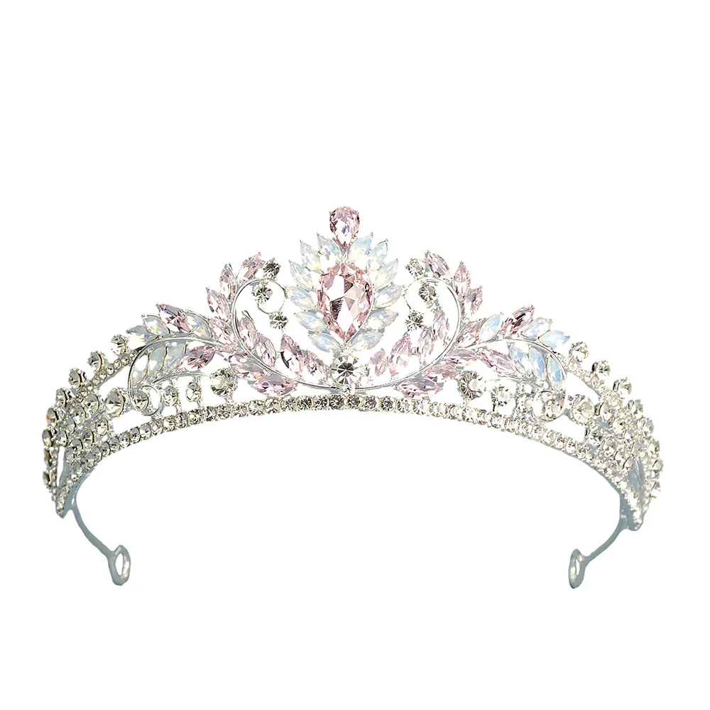Princess Crowns For Women Girl Rhinestone Queen Bridal Tiara Crown For Wedding Bride Headdress Party Prom Hair Jewelry Diadem - Image 7