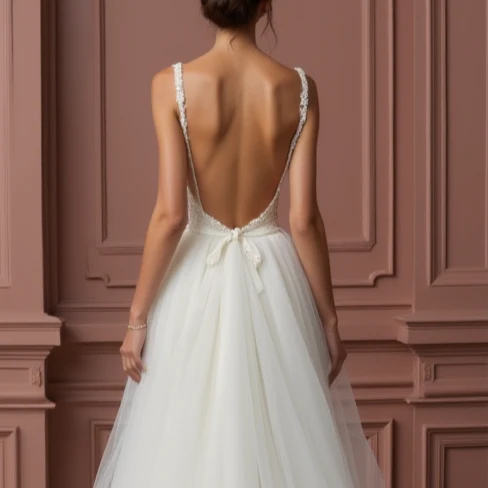 Princess Wedding Dress with a Dramatic Ball Gown Silhouette - Image 5