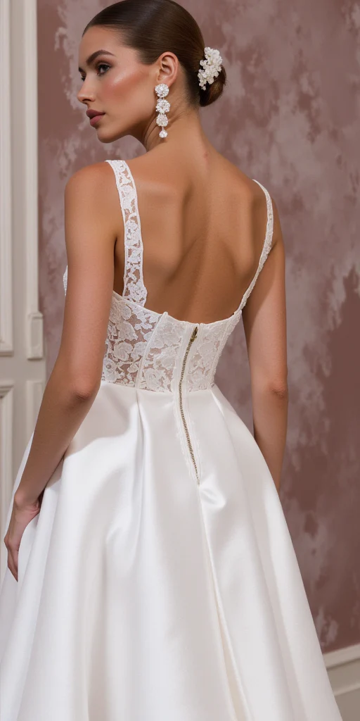 Princess Wedding Dress with Sparkling Details for a Glamorous Look - Image 3